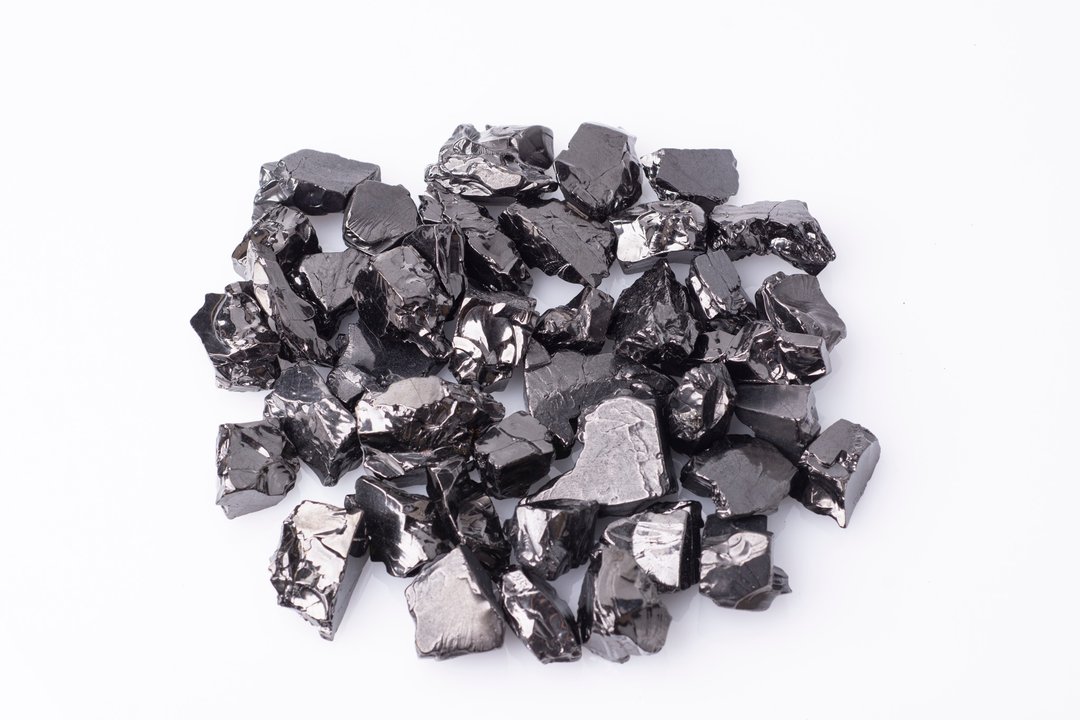 Elite Shungite Stone 尺寸: M - 其他 - 水晶 银色