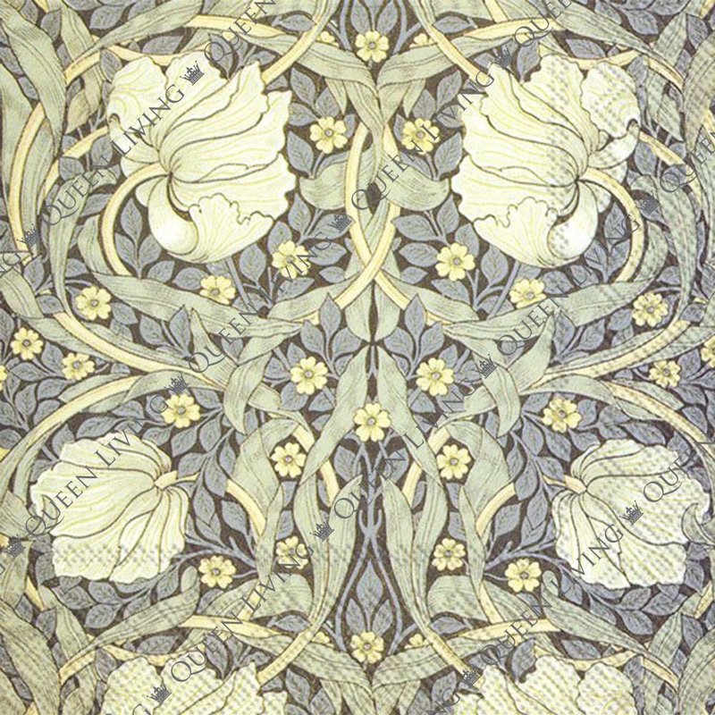 德国 IHR-33*33cm餐巾纸-皮姆珀内尔(V&A) - 餐垫/桌巾 - 纸 多色