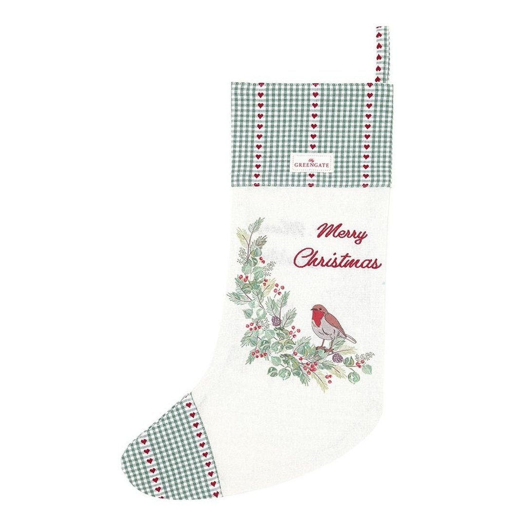 【新品】丹麦GreenGate Leonora merry christmas 圣诞袜 - 丝袜 - 棉 多色