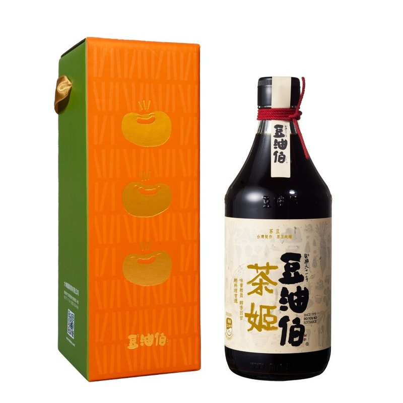 【豆油伯】茶姬酿造酱油500ml礼盒(颜色随机出货) - 酱料/调味料 - 其他材质 
