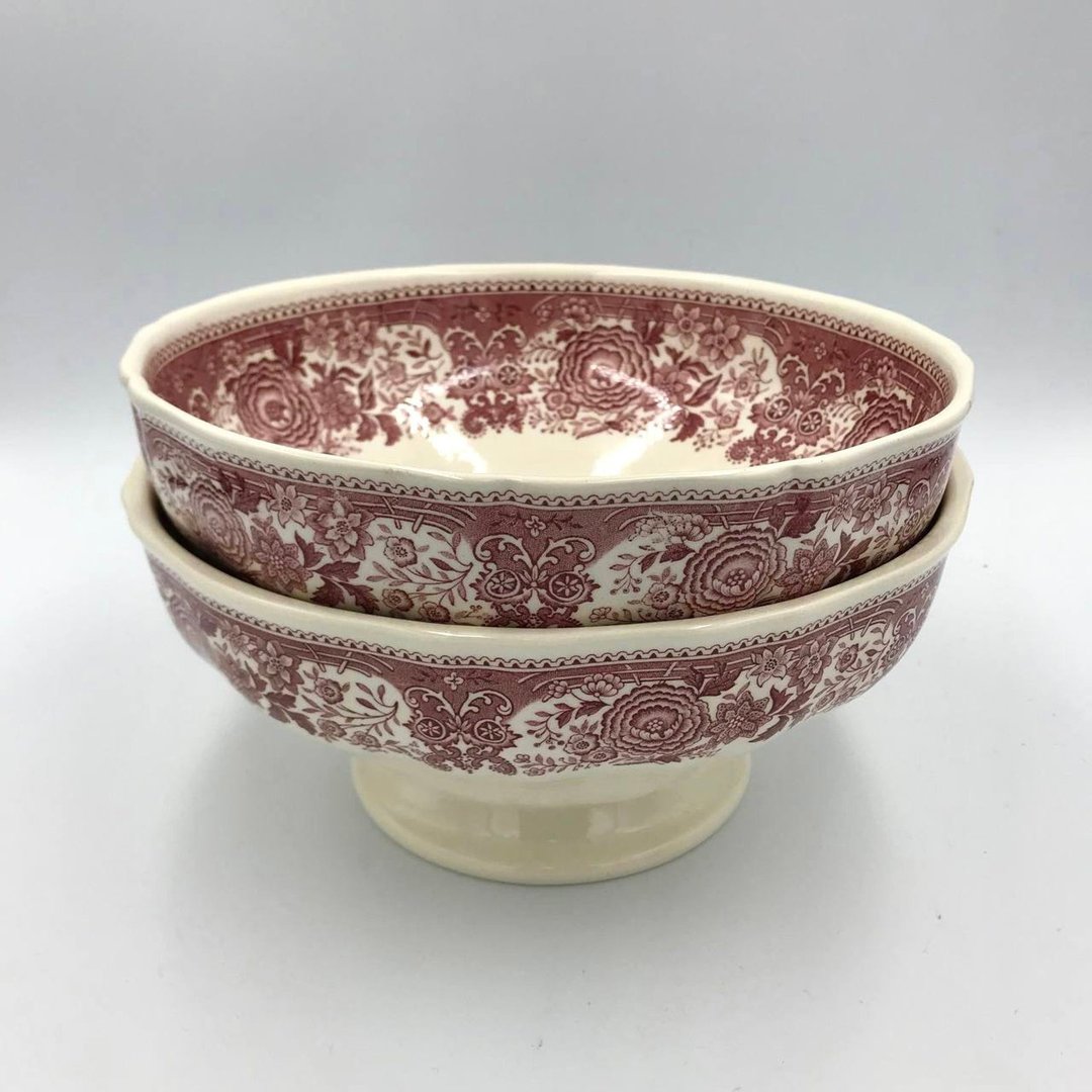 Villeroy & Boch 沙拉碗 |维勒鲁瓦和博赫复古红布尔根兰 - 碗 - 瓷 多色