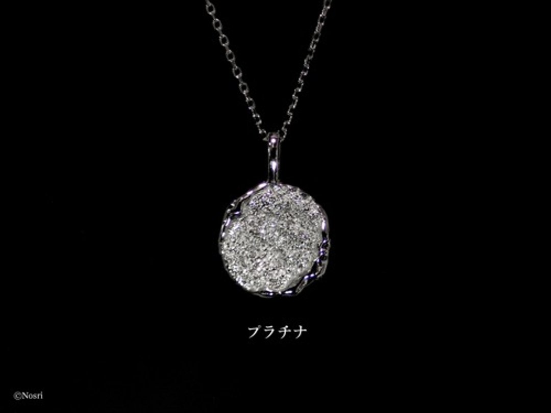 Pinkoi 代购 - Oboro 月亮吊坠 M 号（白金） - 项链 - 其他金属 