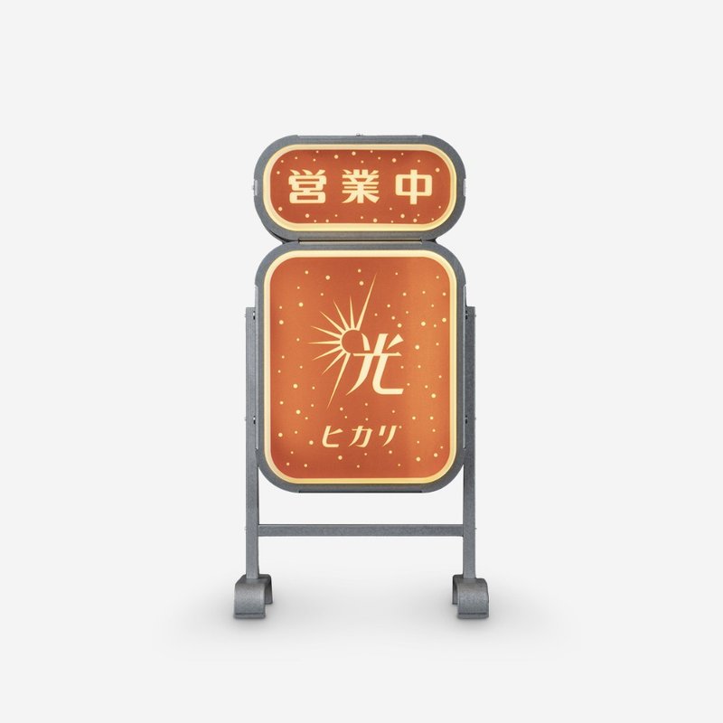 Unipapa X 华灯初上 1:5 直立式复刻灯箱 - 灯具/灯饰 - 其他材质 红色