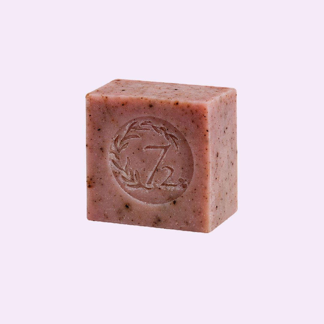 《雪文洋行》丰郁玫瑰磨砂专用皂-110g - 肥皂/手工皂 - 植物．花 紫色
