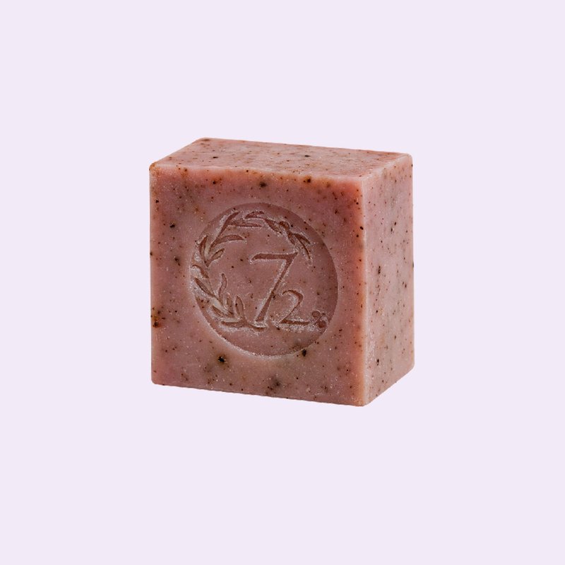 《雪文洋行》丰郁玫瑰磨砂专用皂-110g - 肥皂/手工皂 - 植物．花 紫色
