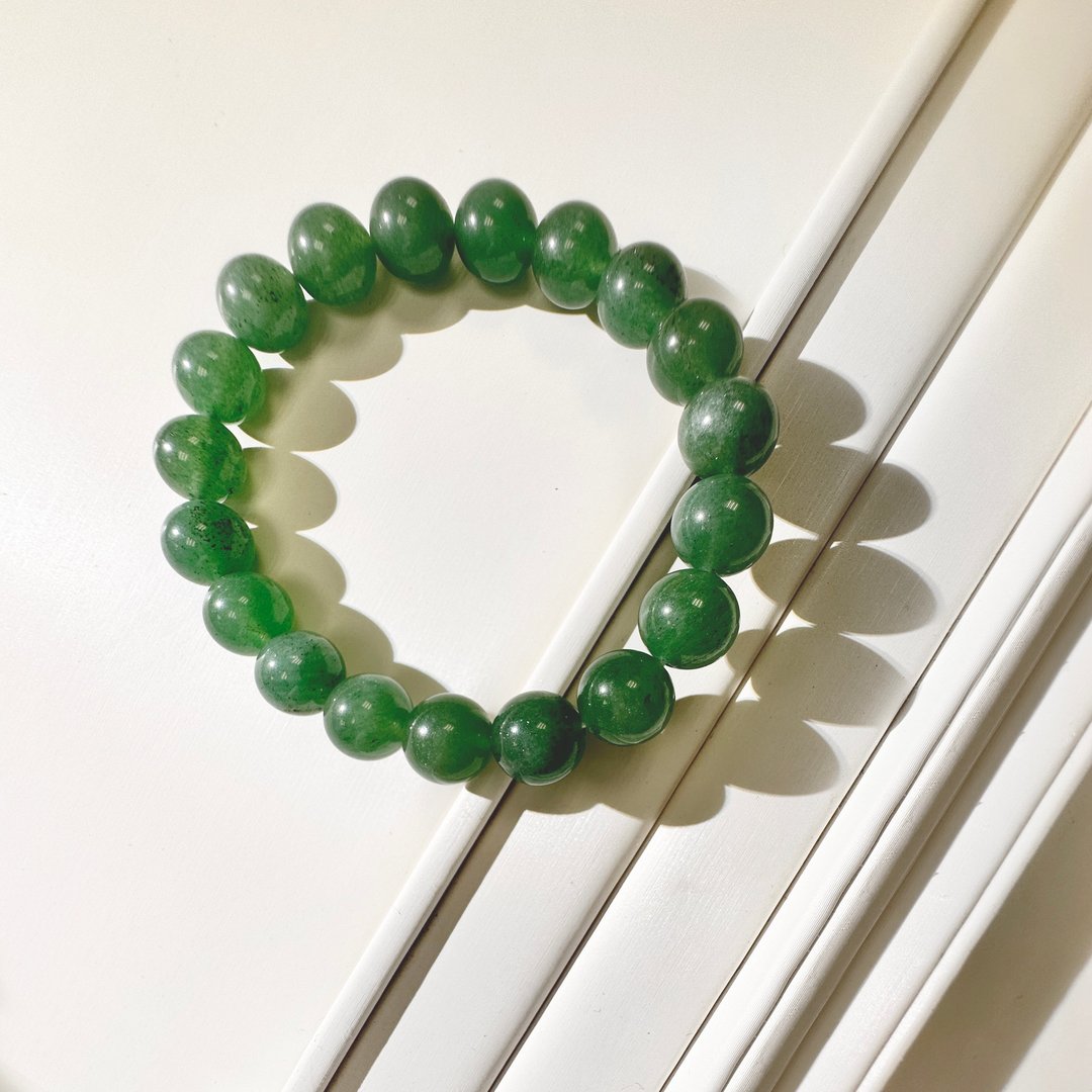 东菱玉手链/宝石 水晶手链 手串 情侣手链 好运 财运 贵人运 手环 - 手链/手环 - 半宝石 绿色