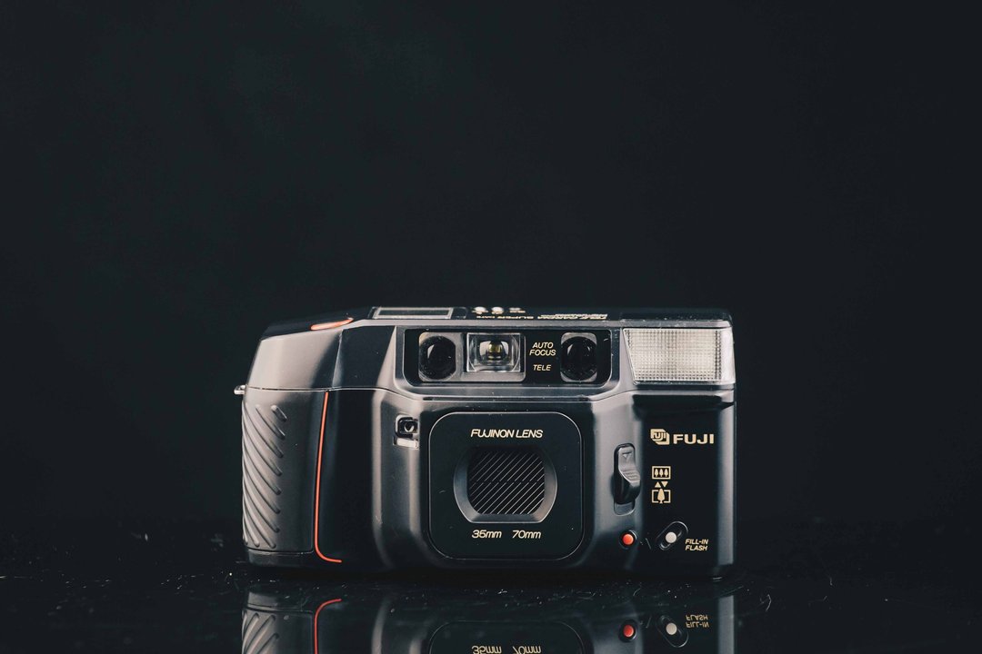 FUJI TELE Cardia SUPER Date #396 #135底片相机 - 相机 - 其他金属 黑色