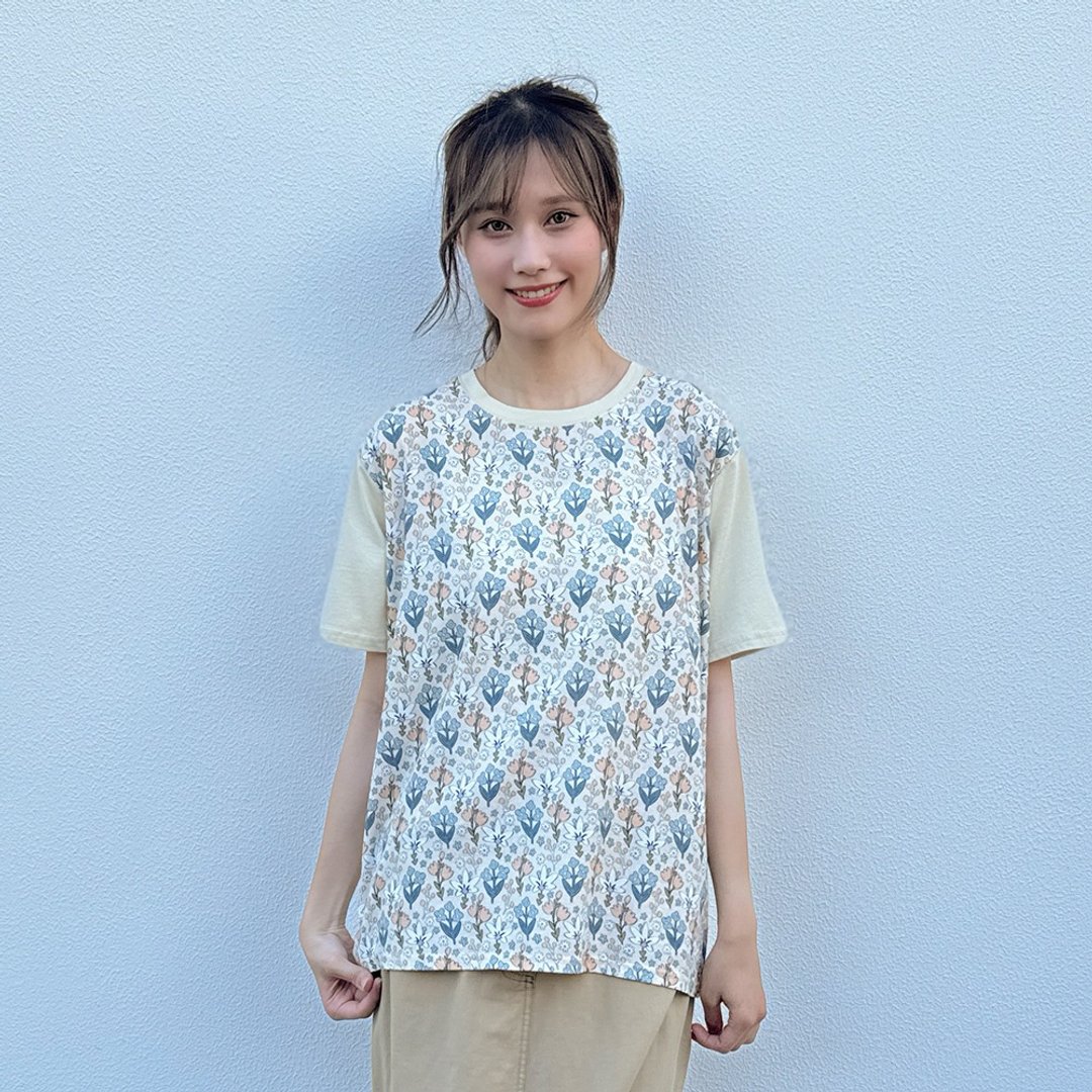 Hana Mokuba 圆领花花上衣 - 女装上衣 - 其他材质 