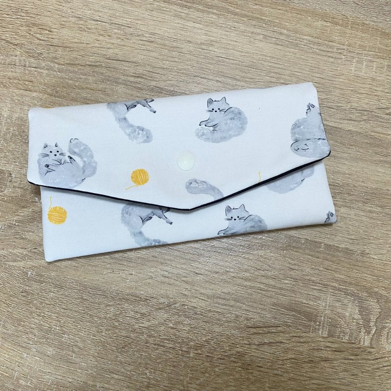 毛线球 喵喵 红包袋  口罩收纳袋  存折包   多功能小包 可爱独家 - 红包/春联 - 棉．麻 