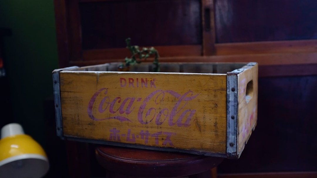 日本昭和coca-cola 可口可乐12入汽水木箱 - 其他家具 - 木头 多色