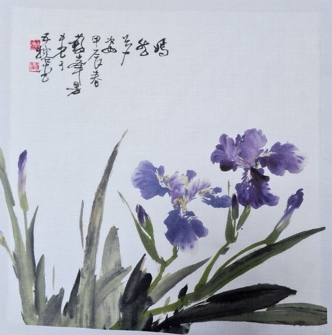苏峯男_嫣然多姿 典雅方巾 - 丝巾 - 棉 