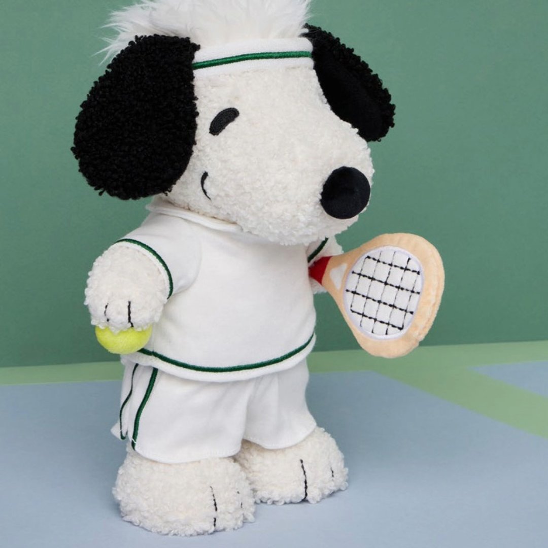 24H 快速出货 | BON TON TOYS Snoopy 史努比填充玩偶 - 网球狗 22cm - 玩偶/公仔 - 聚酯纤维 多色