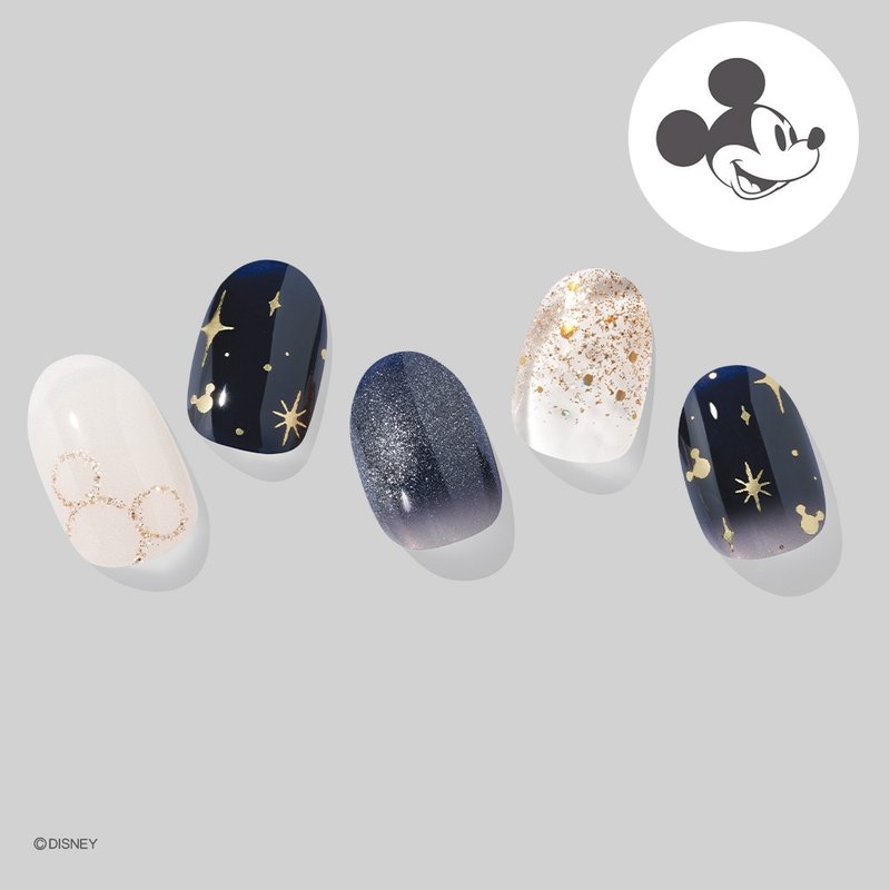 Ohora N Mickey(Navy) ND-005-HC - 指甲油/指甲贴 - 其他材质 蓝色