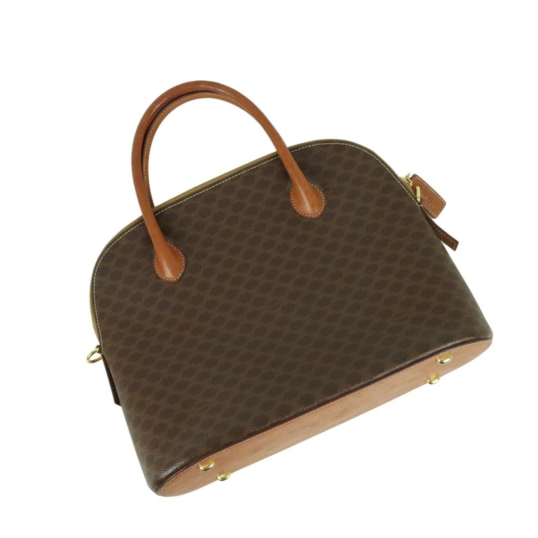 CELINE 两用包 Macadam 压纹 PVC 棕色 金色五金 - 01439 - 手提包/手提袋 - 塑料 咖啡色