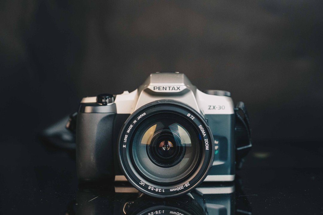 Pentax ZX-30+Sigma 28-200mm f3.8-5.6 UC #135底片相机 - 相机 - 其他金属 黑色