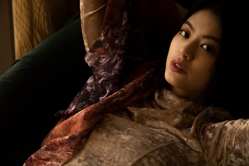 【 法式雪纺丝巾披肩 - 魅力升级 - 气质翻倍 】- 日本制 - 围巾/披肩 - 丝．绢 橘色