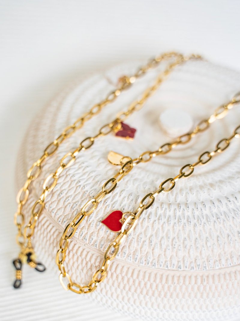 澳洲Sunny Cords Lora 魔境梦游 帽链|眼镜链|口罩链|air pods链 - 长链 - 其他金属 