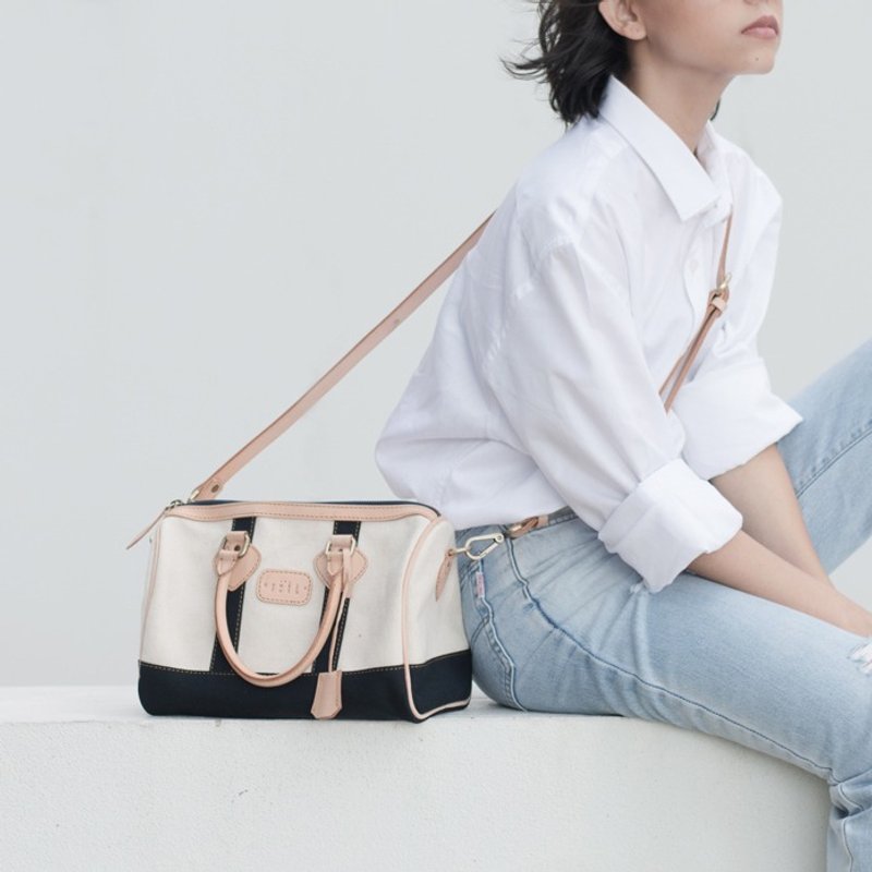 mini duffle's back - 侧背包/斜挎包 - 其他材质 白色
