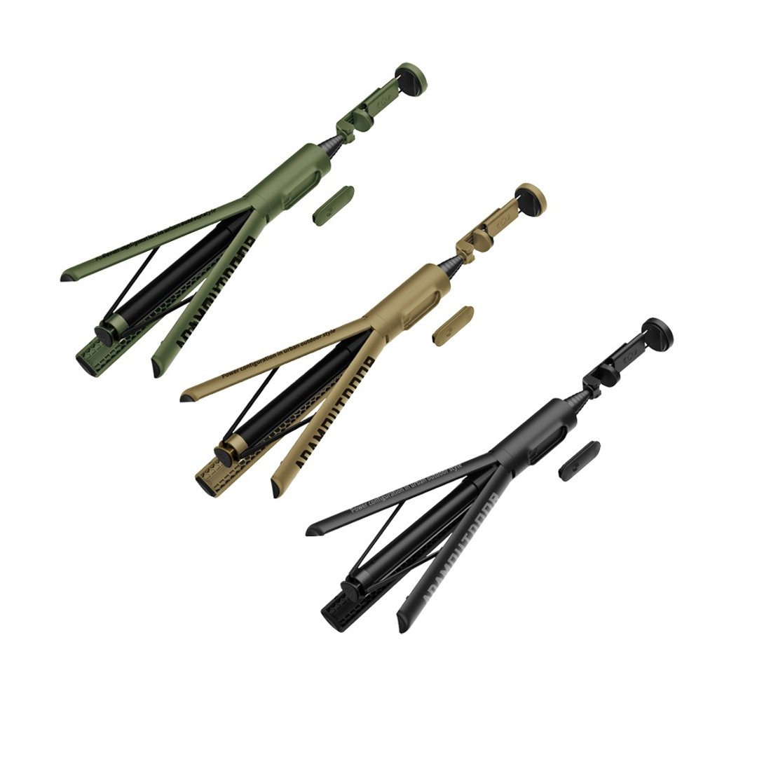 ADAMOUTDOOR 充电式极限弹射蓝牙自拍棒 - 手机配件 - 其他金属 多色