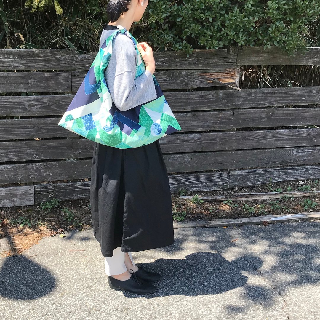 吾妻袋 森之径 L - 侧背包/斜挎包 - 棉．麻 绿色