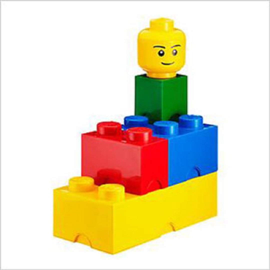 Room Copenhagen LEGO乐高小头收纳盒(多款可选)送礼 - 收纳用品 - 其他材质 