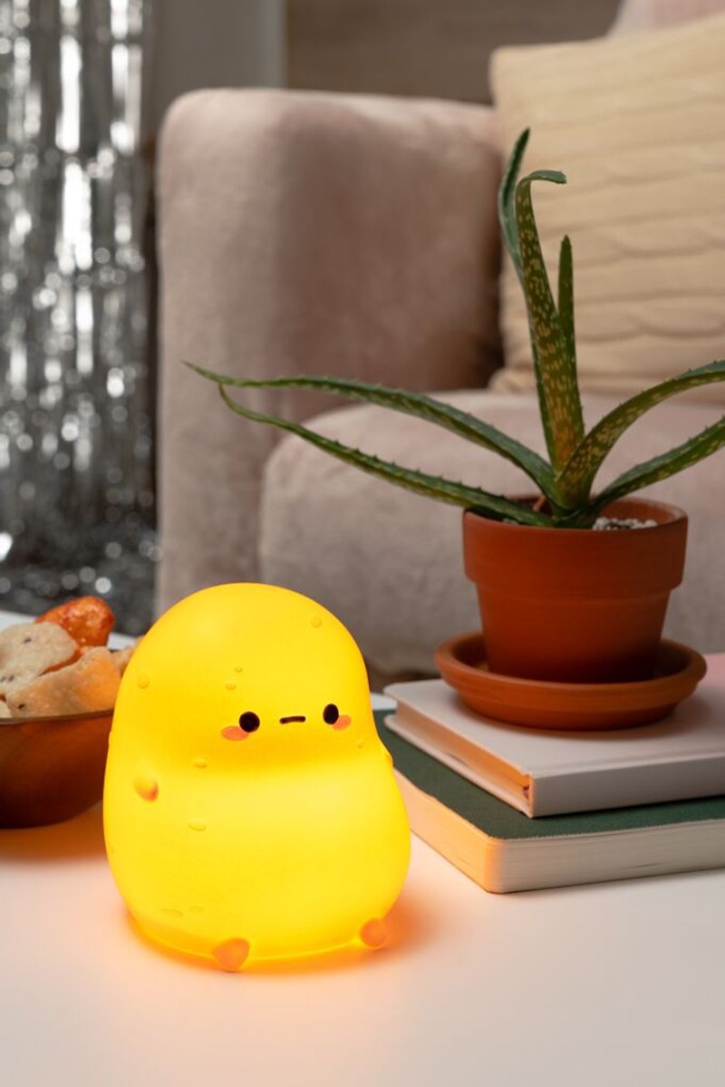 阿蕃 Couch Potato 触碰式疗愈小夜灯 - 灯具/灯饰 - 塑料 黄色