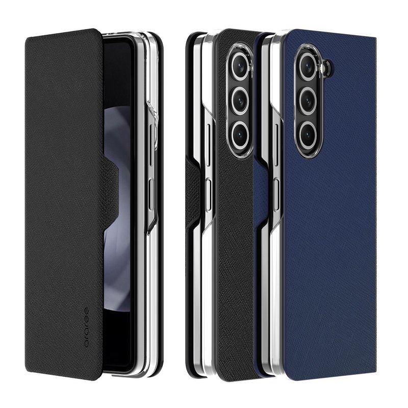 araree - Samsung Galaxy Z FOLD 5 BONNET DIARY 保护壳 - 手机壳/手机套 - 其他材质 