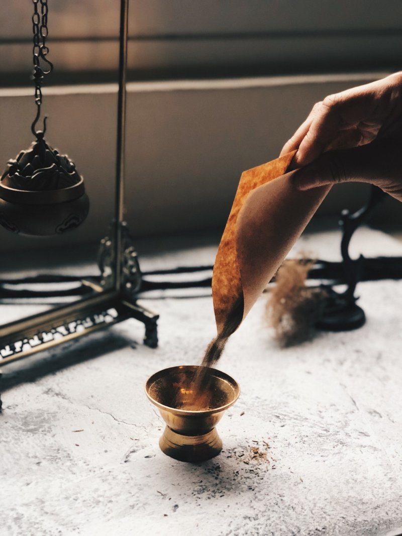 保证纯天然 印尼达拉干一级沉香粉 20g - 香薰/精油/线香 - 其他材质 咖啡色