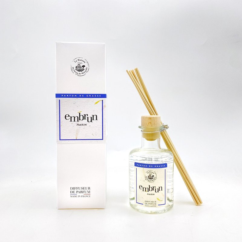 法国马赛皂之家静谧居家扩香瓶250ml-海洋之心 - 香薰/精油/线香 - 其他材质 蓝色