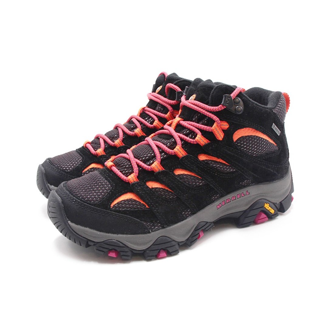 MERRELL MOAB 3 MID GORE-TEX防水登山中筒鞋 女鞋-黑 - 女款运动鞋/球鞋 - 防水材质 