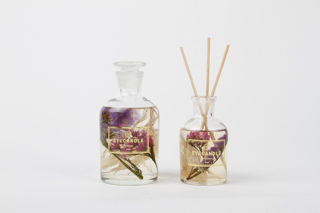 VASE 窗边花束 - 香氛花草扩香DIY组合 - 香薰/精油/线香 - 玻璃 