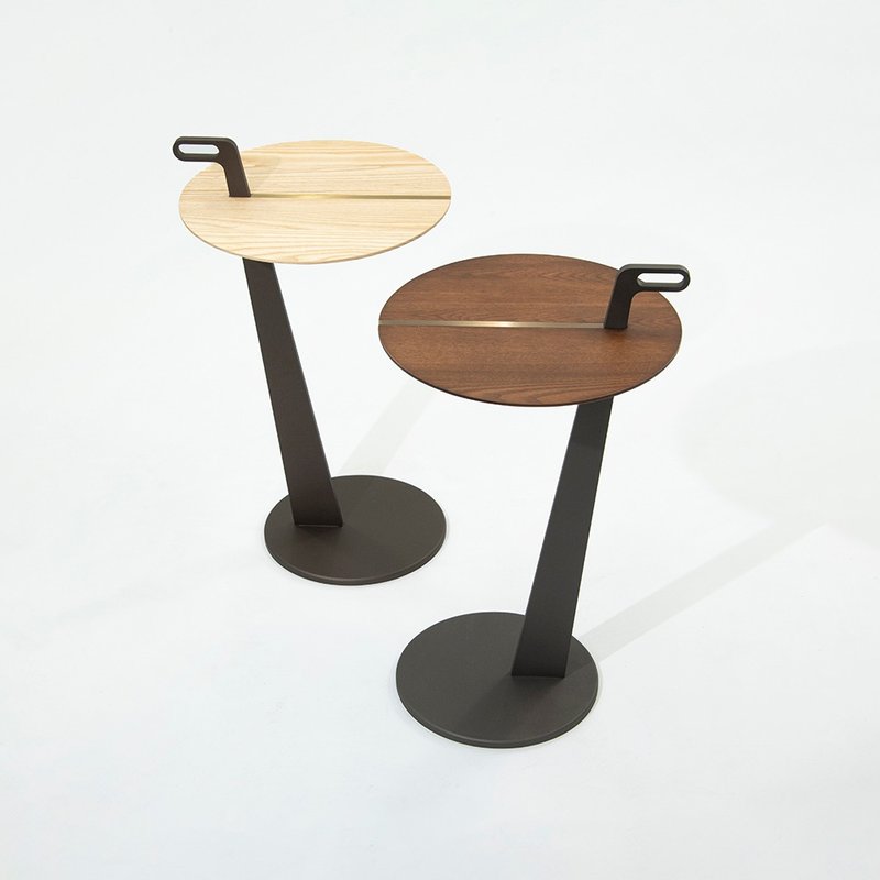 原木提把小边几(二色) 边桌 - 其他家具 - 其他金属 