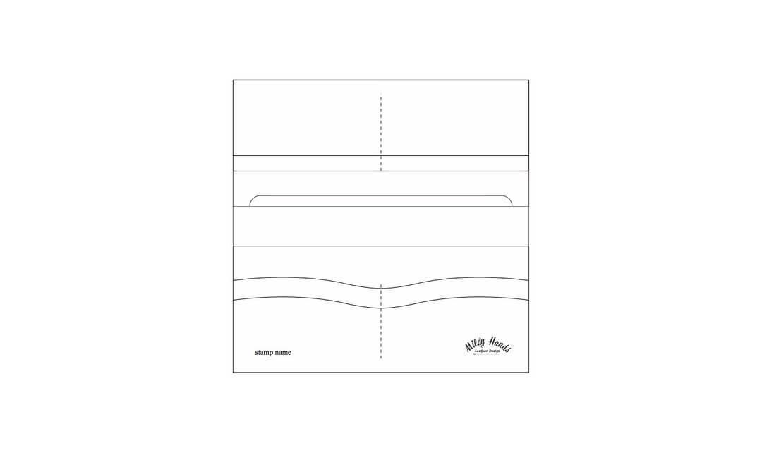 定制版型 MILDY HANDS - LW05 长夹 Long Wallet - 皮夹/钱包 - 真皮 咖啡色