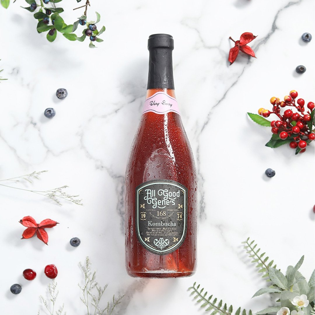 All Good Gene's非常莓好康普茶4瓶/750ml Very Berry - 健康/养生 - 新鲜食材 