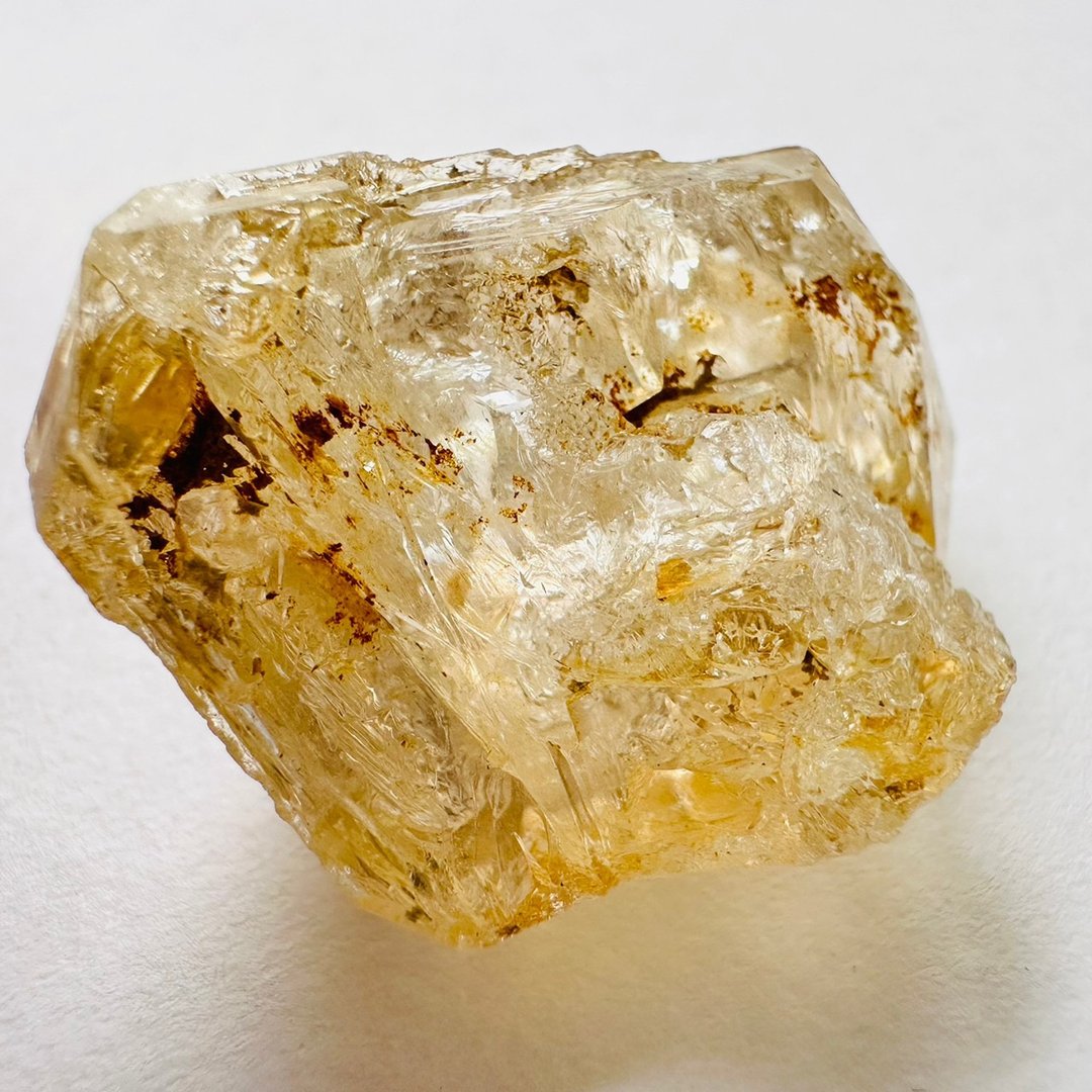 巴基斯坦黄泥骸骨水晶 银21开窗骨干水晶 原石原矿标 磁场脉轮 - 摆饰 - 其他材质 金色