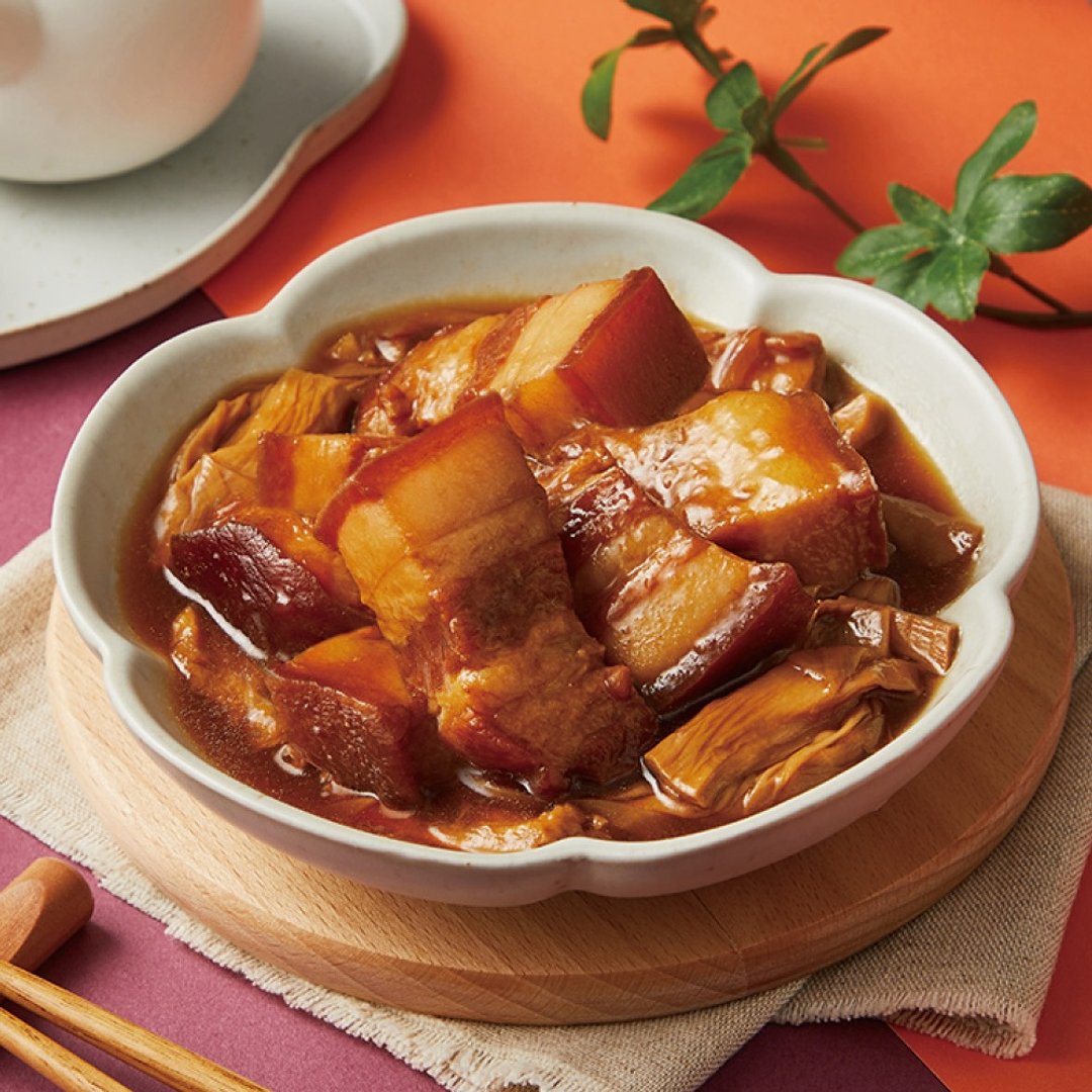 【锦霞楼】绍兴笋干封肉礼盒-350g(固形物200g)/2入 - 其他 - 其他材质 红色