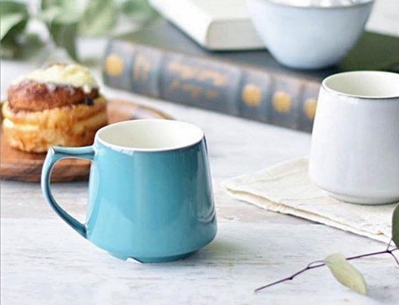 Aroma 陶瓷咖啡马克杯 320mL/复古色 - 咖啡杯/马克杯 - 陶 多色