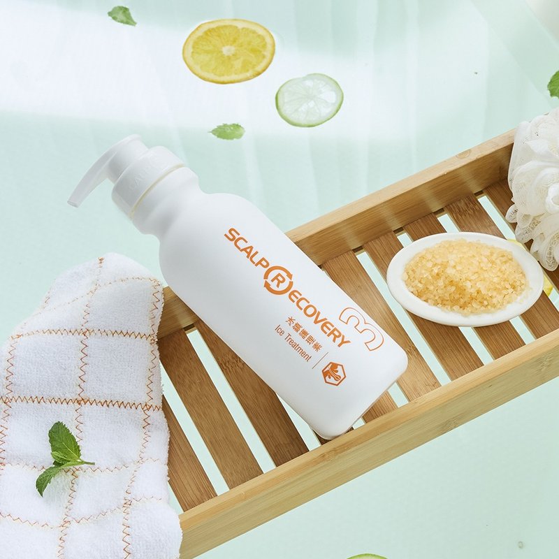 发基因 冰镇护理素 | 枯黄毛燥 易断裂分叉头发的日常护发 500ml - 洗发用品 - 其他材质 白色