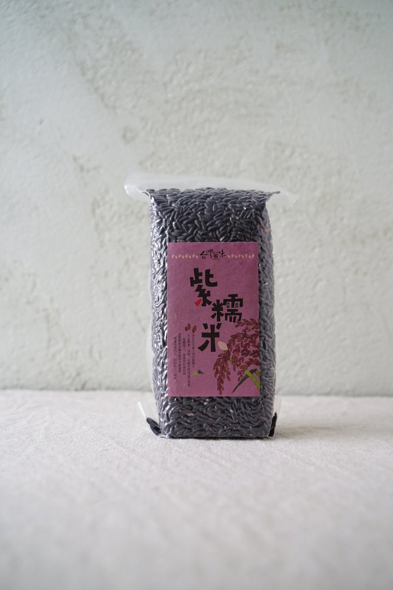 台湾原味_原生紫糯米 - 五谷杂粮/米 - 新鲜食材 