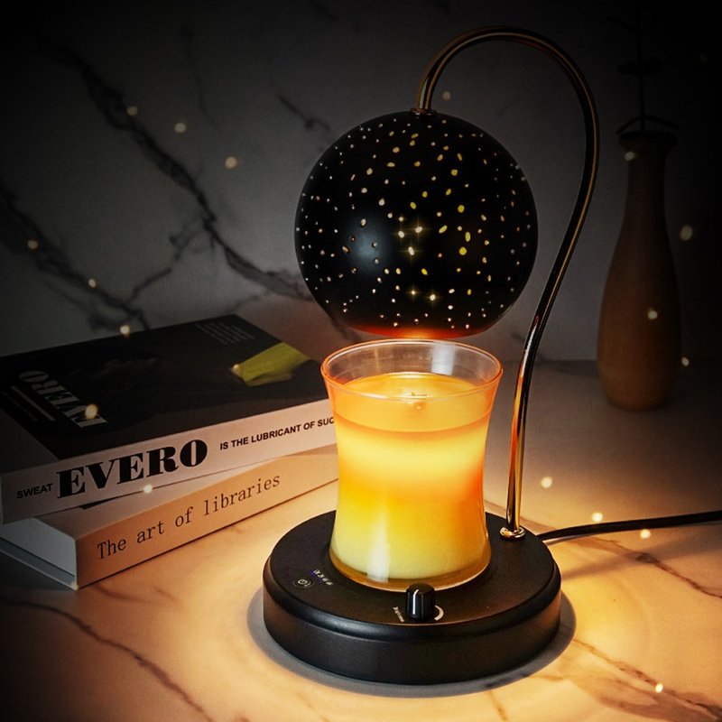 【Les nez 香鼻子】香氛融蜡灯 星夜款 可伸降定时版 - 蜡烛/烛台 - 其他材质 多色