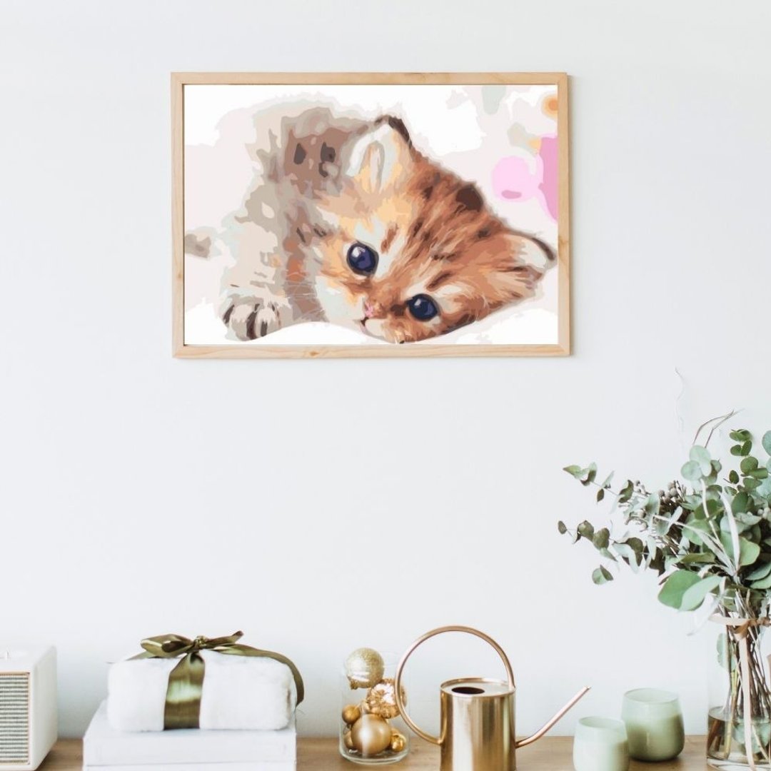 萌萌猫星人 创意数字油画 【销售排行榜 】 - 插画/绘画/写字 - 其他材质 