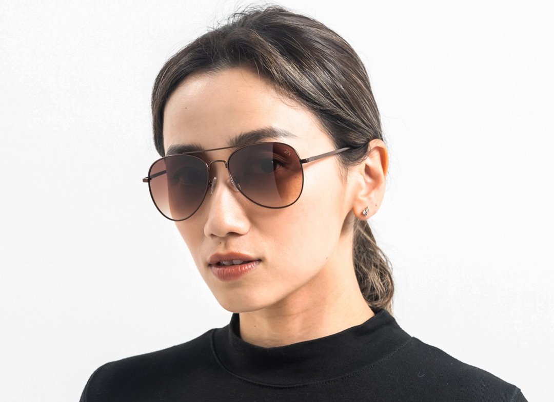 【限量 福利品】2is K7 太阳眼镜│圣诞礼物 - 墨镜 - 其他金属 咖啡色