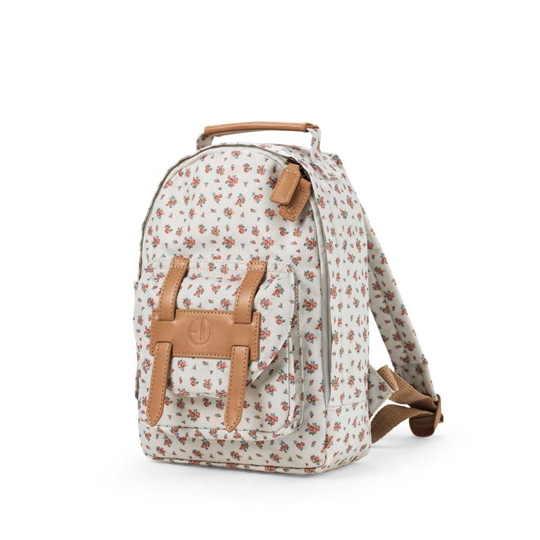 小童幼儿外出背包 BACKPACK MINI Autumn Rose 玫瑰花园 - 后背包/双肩包 - 其他材质 白色