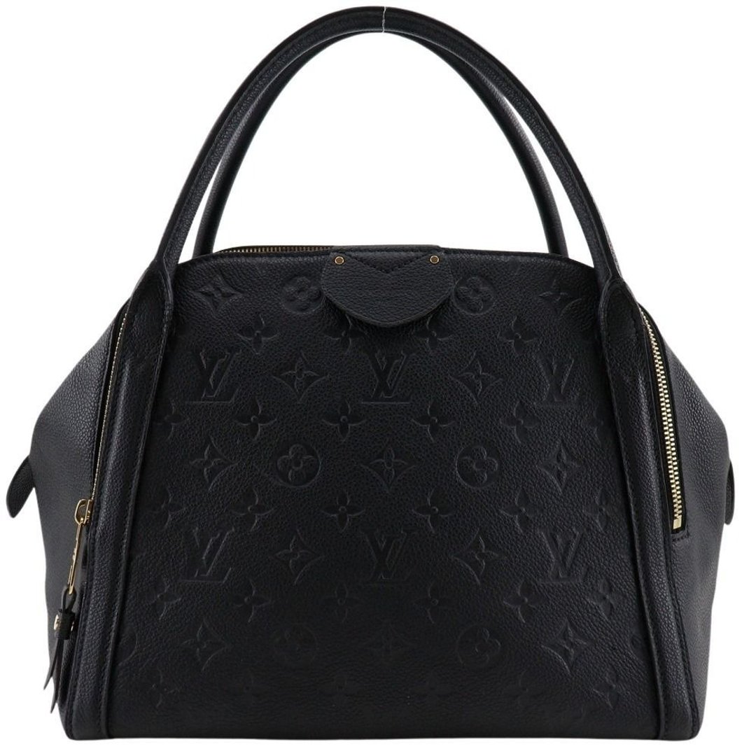 【日本直送】LOUIS VUITTON Malle MM 手提包 M41040 Monogram Empreinte Noir 黑 DU3114【二手】 - 手提包/手提袋 - 真皮 黑色