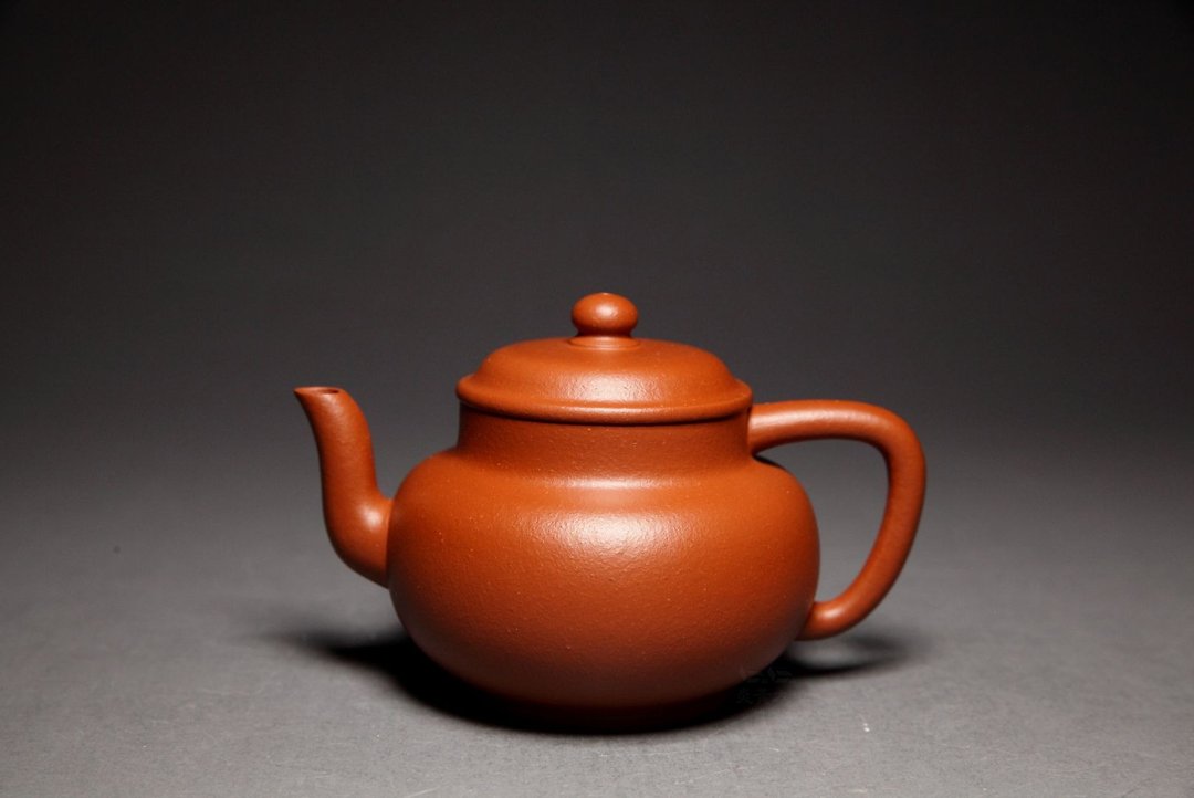 【印象朝代・春水堂高瓢】清早期 120cc 炎黄大地艺术 胖老板 - 茶具/茶杯 - 陶 紫色