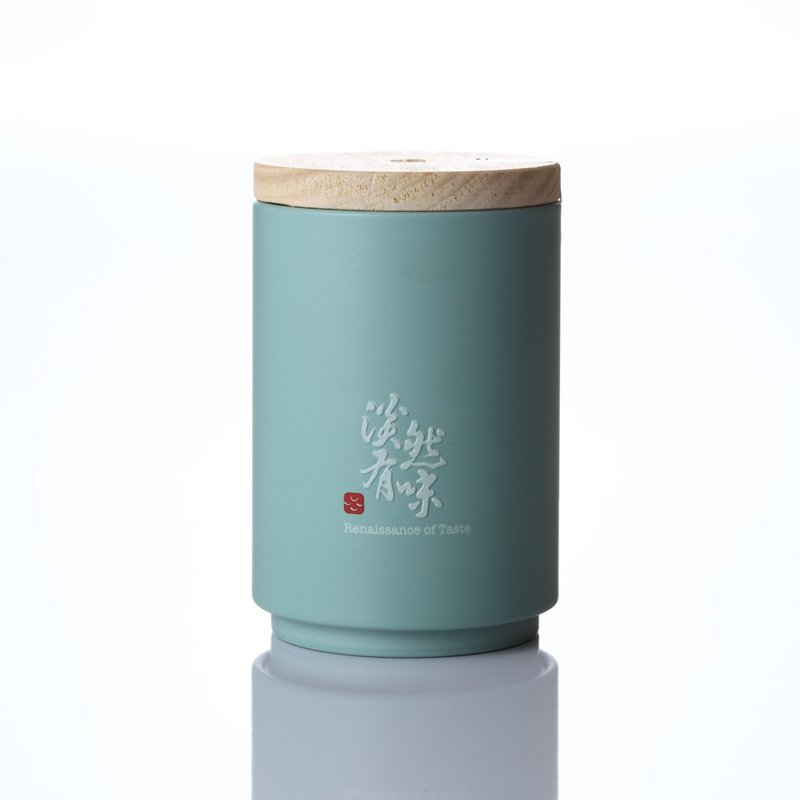 阿里山金萱乌龙袋茶包/100%台湾手采茶包/设计储茶罐/定制化姓名 - 茶 - 其他材质 蓝色