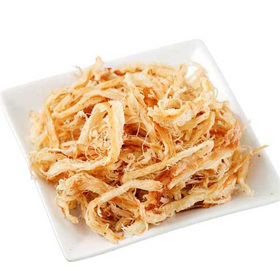 【滋美珍海鲜系列】碳烤鱿鱼丝 150g - 肉干/肉松 - 其他材质 红色