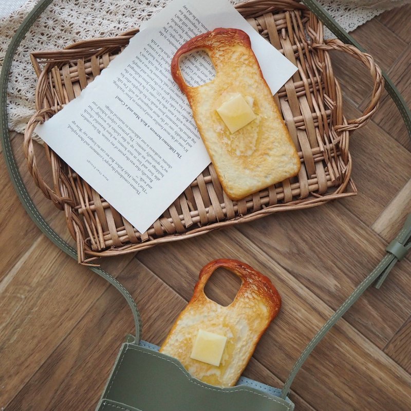 iPhone12 奶油吐司手机壳 - 手机壳/手机套 - 粘土 咖啡色