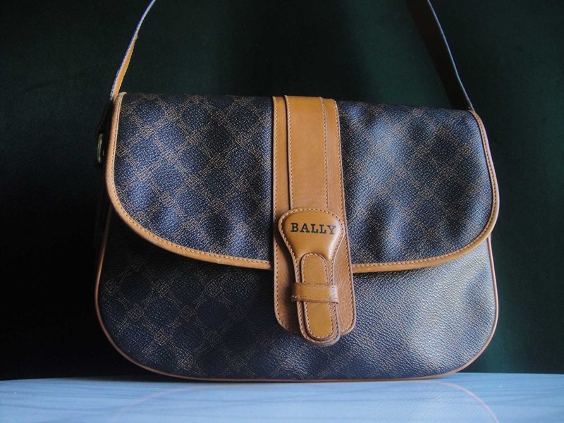 辉煌年代 OLD ERA _早期二手老包意大利制BALLY肩背包 - 侧背包/斜挎包 - 其他材质 