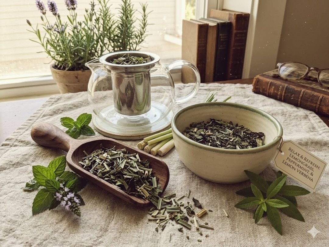 清爽纾压 花草茶 - 午后仪式 解锁烦忧 身心回归平衡 花草茶 - 茶 - 植物．花 